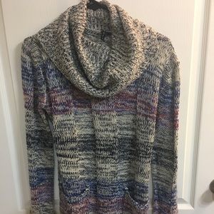 POOF Women’s Cute Long Sweater sz L